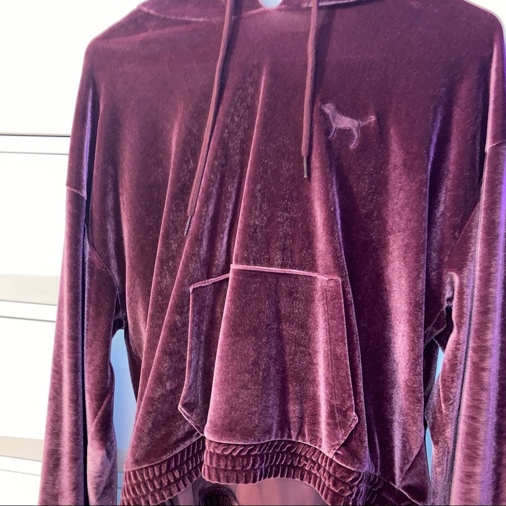 Velvet Victoria Secret’s Pink Hoodie - Picture 2 of 5